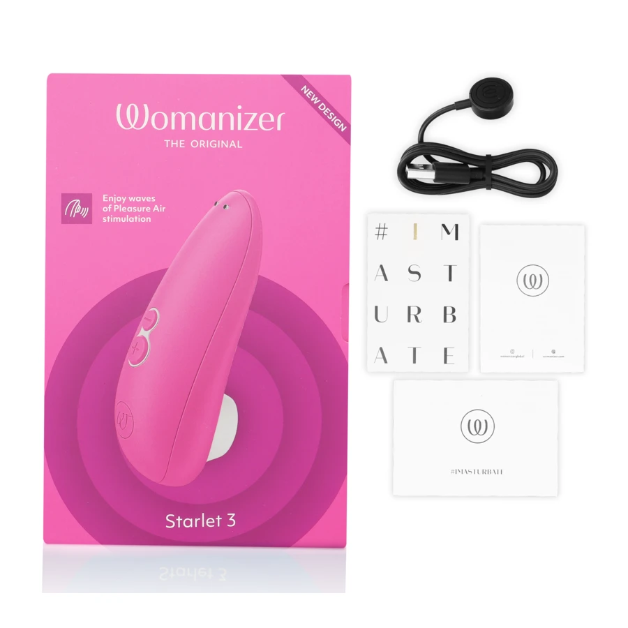 WOMANIZER - STARLET 3 CLITORAL STIMULATOR ROOSA
